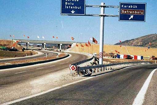 BOLU - KARABÜK - KARABÜK ÇANKIRI İL SINIRI ÜST YAPI İŞLERİ